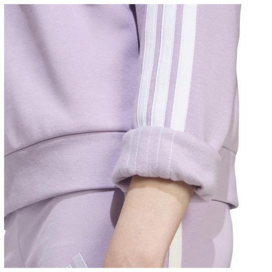 Adidas Γυναικείο φούτερ Essentials 3-Stripes Fleece Sweatshirt Adidas Γυναικείο φούτερ Essentials 3-Stripes Fleece Sweatshirt